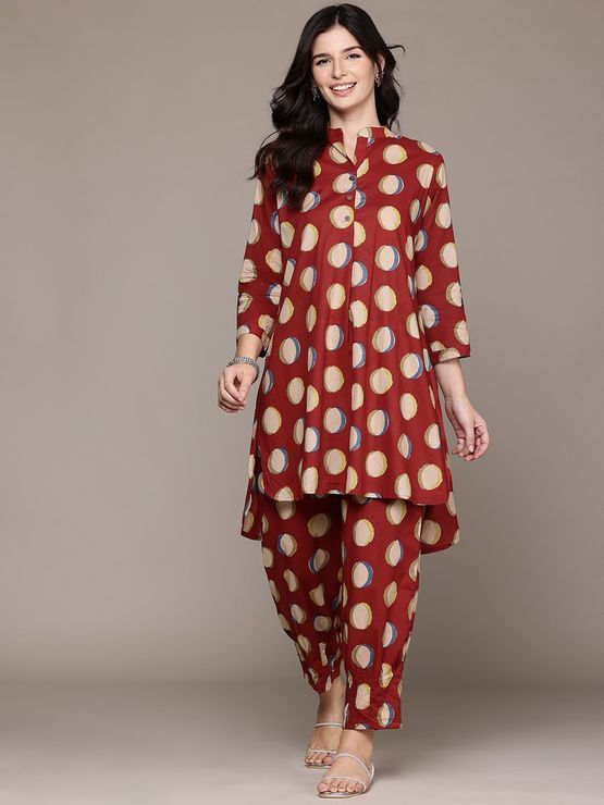 Co-Ord sets- Red and Golden