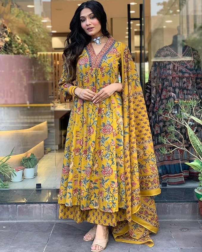 Yellow Kurti