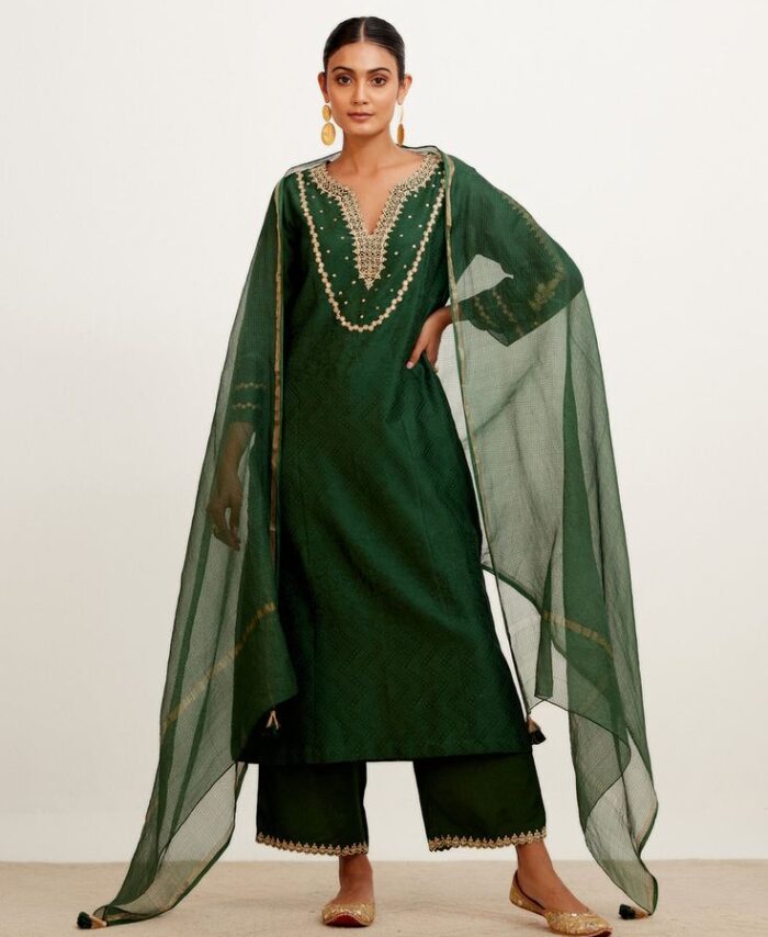 Green Kurti